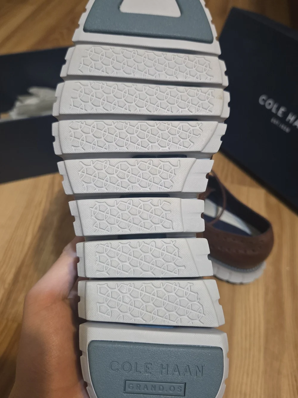 Cole Haan Zerogrand Wing Ox - Hickory/Vapor Grey